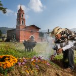 Per la comunità Mazahua le farfalle sono le anime dei defunti – foto di J. Rojo